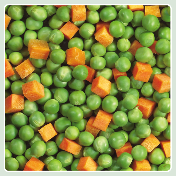 PEAS & CARROTS